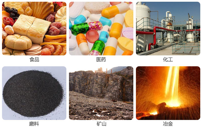 實(shí)驗(yàn)篩用于食品，磨料，醫(yī)藥，化工，冶金等行業(yè)的試驗(yàn)中。