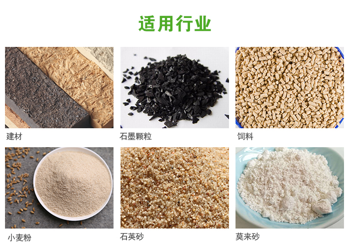 高頻振動(dòng)篩主要用于化工，建材，石墨顆粒，飼料，小麥粉，石英砂，豆?jié){，果汁等各種物料的干法、濕法篩分、分級(jí)、脫水，過濾。